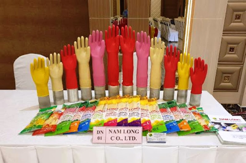 Găng tay cao su Nam Long: Sản phẩm công nghiệp tiêu biểu quốc gia