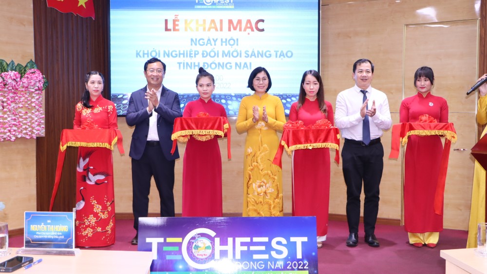 Khai mạc Ngày hội Khởi nghiệp đổi mới sáng tạo tỉnh Đồng Nai – TechFest DongNai 2022